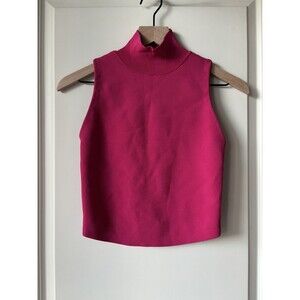 House of Harlow 1960 Revolve Pink Sleeveless Mock Neck Top Size XS